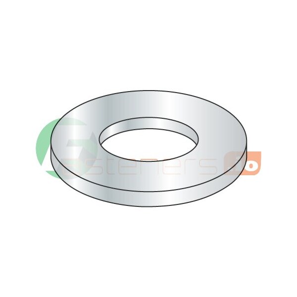 Newport Fasteners Flat Washer, For Screw Size 1/4" , Steel Zinc Plated Finish, 10000 PK 651333 - main